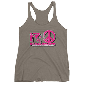 #Run4peace Pink Power tank top